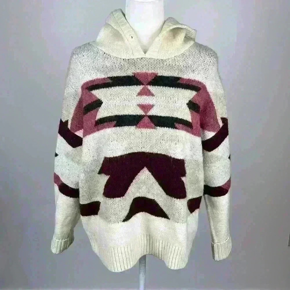 Lou & Grey Slopeside Hoodie Sweater Size M - Picture 4 of 12